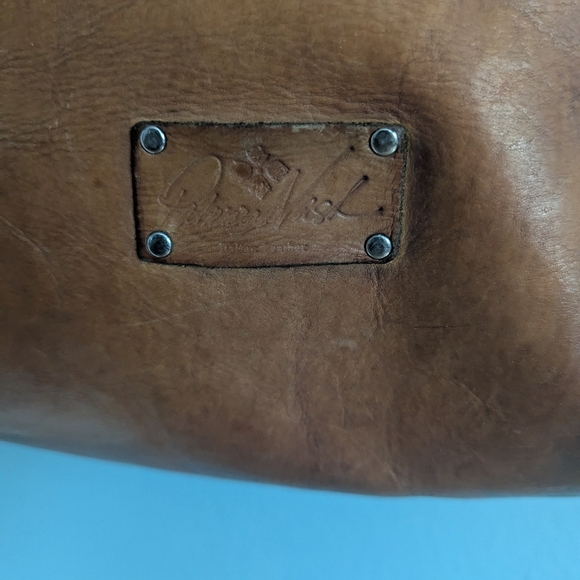 Patricia Nash Eritage Colletion Brown Leather Tote Bag - Picture 9 of 9